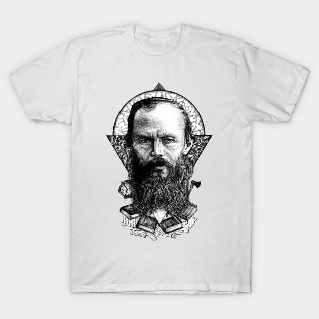 Dostoevsky T-Shirt by mayberus